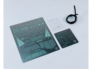 Contenido del set de mejora para BMW M8 ganador de 24 Horas de Daytona en 2020 en escala 1:24 del fabricante Nunu referencia E4036