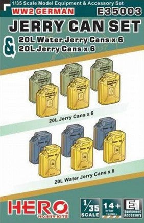 HERO HOBBY KITS (1/35) WWII German Jerry Can Set