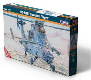 Maqueta del helicóptero EC-665 Tiger en escala 1:72 de Mister Craft referencia D59