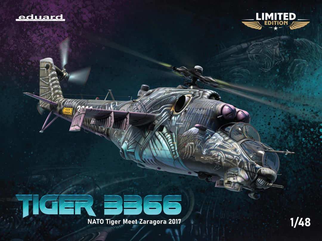 EDUARD (1/48) Mil Mi-35 - Tiger 3366 NATO Tiger Meet Zaragoza 2017 (Limited Edition)