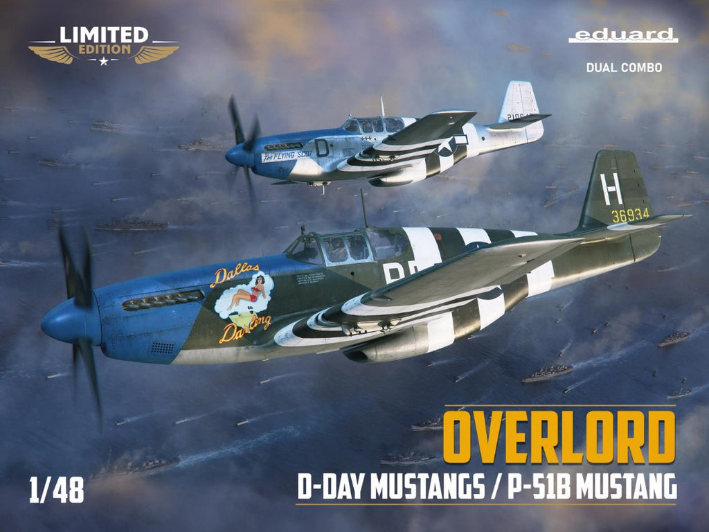 EDUARD (1/48) Overlord - D-Day Mustangs Dual Combo - Limited Edition
