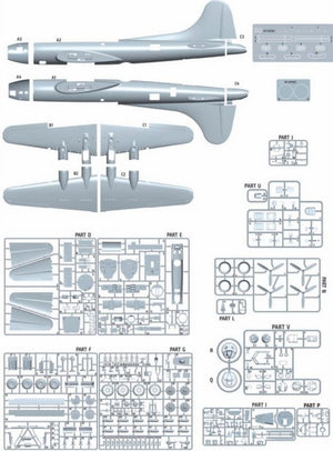 EDUARD (1/48) The Bloody Hundredth 1943 B-17F Flying Fortress
