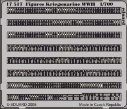 EDUARD (1/700) Figures Kriegsmarine WWII