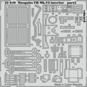 EDUARD (1/32) Mosquito FB Mk. VI interior