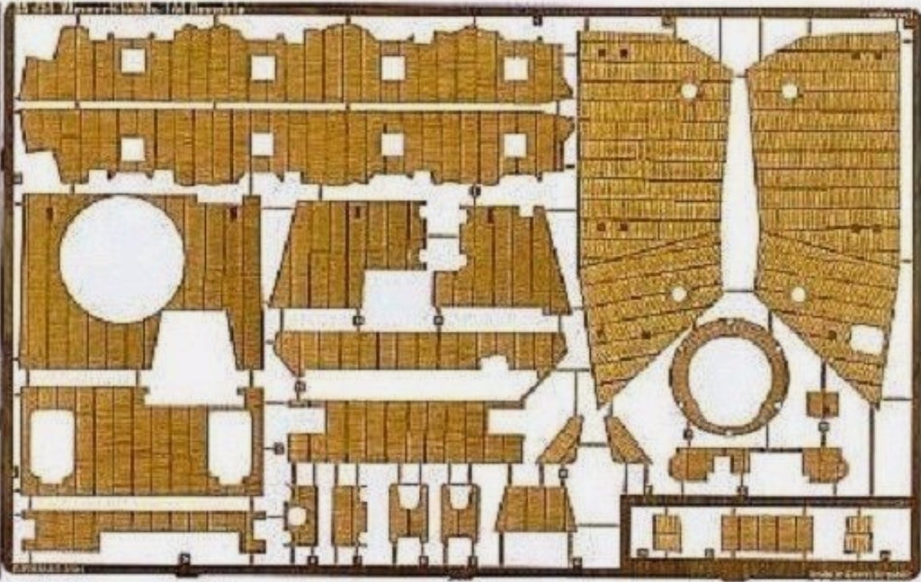 EDUARD (1/35) Zimmerit Sd. Kfz.166 Brummbär (Tamiya)