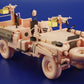 Foto delantera del set de fotograbados para Land Rover 109 del SAS en escala 1:35 de Eduard referencia 35754