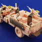 Foto trasera del set de fotograbados para Land Rover 109 del SAS en escala 1:35 de Eduard referencia 35754