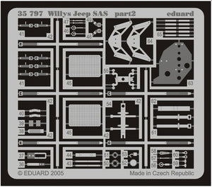 EDUARD (1/35) Willys Jeep SAS