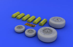 EDUARD (1/48) F-4C/D/E/F/G wheels for Hasegawa