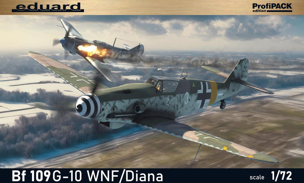 EDUARD (1/72) Bf 109G-10 WNF/ Diana