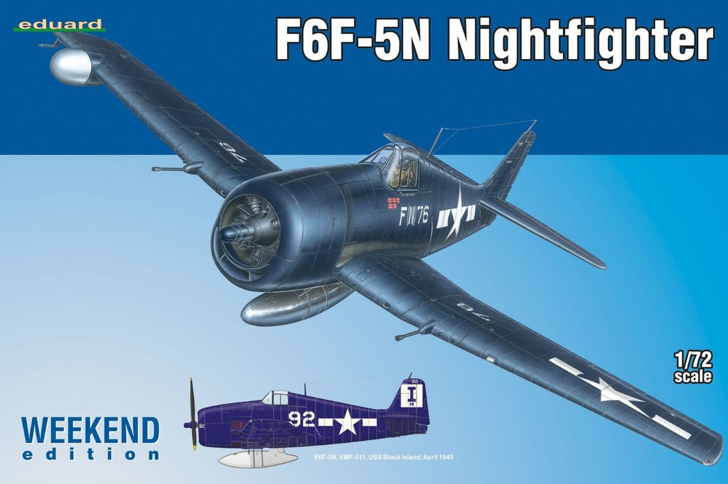 EDUARD (1/72) F6F-5N Nightfighter