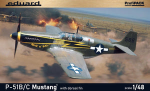 EDUARD (1/48) P-51B/ C Mustang w/ dorsal fin