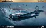 Portada de la caja de la maqueta del caza FM-2 Wildcat en escala 1:48 de Eduard referencia 82205