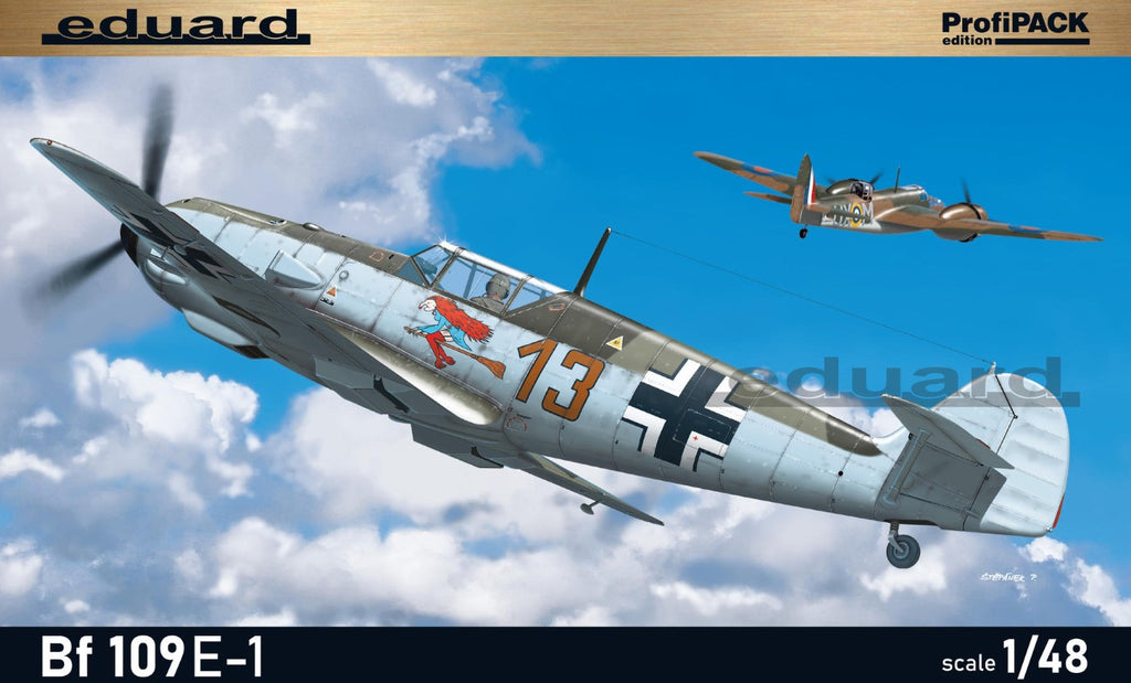 EDUARD (1/48) Bf 109E-1