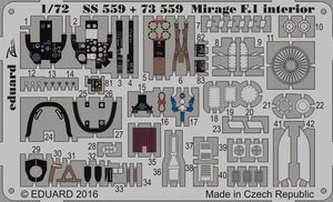 EDUARD (1/72) MIRAGE F.1 (per Special Hobby)