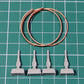 Foto del set de cables de remolque para tanque Merkava Mk.III y IV en escala 1:35 de Eureka XXL referencia ER-3511
