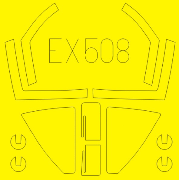 EDUARD (1/48) EX508 Sea Harrier FRS.1 (Kinetic 48035)
