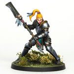 Foto frontal de la figura Elyisa de Giraldez Models en 32mm