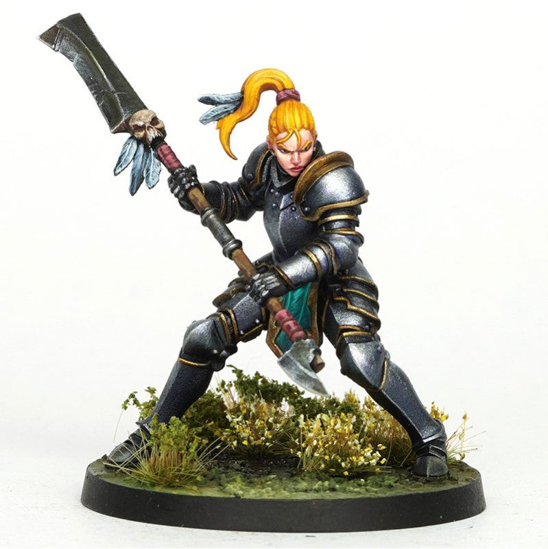 Foto frontal de la figura Elyisa de Giraldez Models en 32mm