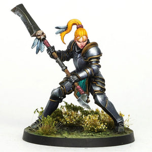 Foto frontal de la figura Elyisa de Giraldez Models en 32mm