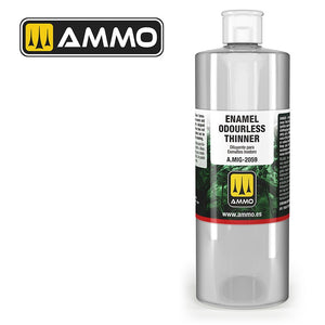 Bote de diluyente de 400ml para productos de esmalte de Ammo referencia 2059