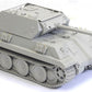 Vista frontal derecha de la maqueta del Ersatz M10 en escala 1:35 de Dragon referencia 6561