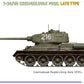 Esquema de pintura 4 de la maqueta del T-34/85 Produccion Final Checoslovaca en escala 1:35 de Miniart referencia 37078