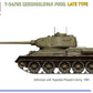 Esquema de pintura 5 de la maqueta del T-34/85 Produccion Final Checoslovaca en escala 1:35 de Miniart referencia 37078