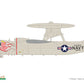 Esquema de pintura 1 de la maqueta del avión norteamericano embarcado de vigilancia y control E-2C Hawkeye en escala 1:72 de Eduard referencia 2153