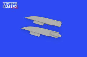 Vista lateral del set de mejora de punta de timón para avion F-4B Phantom en escala 1:48 de Eduard referencia 648704