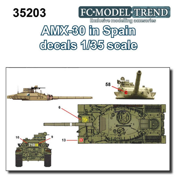 FC MODEL TREND (1/35) Calcas AMX-30 en España