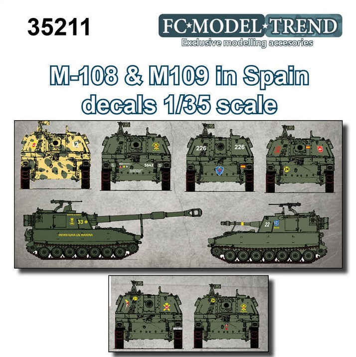 FC MODEL TREND (1/35) Calcas M108 y M109 en España