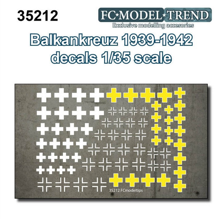 FC MODEL TREND (1/35) Balkenkreus 1939-1942