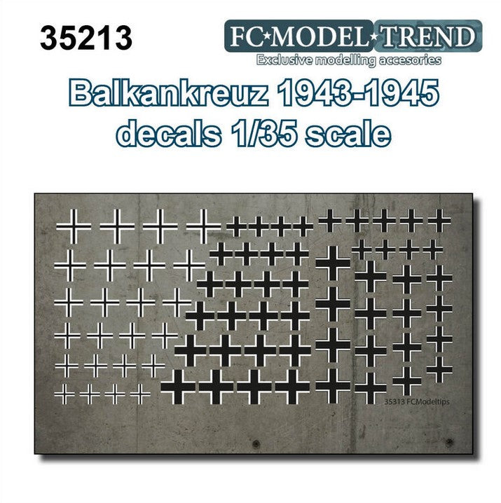 FC MODEL TREND (1/35) Balkenkreus 1943-1945