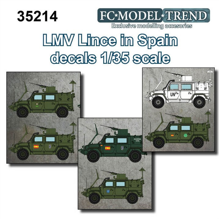 FC MODEL TREND (1/35) Calcas LMV Lince en España