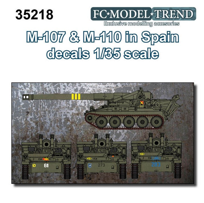 FC MODEL TREND (1/35) Calcas M107 y M110 en España