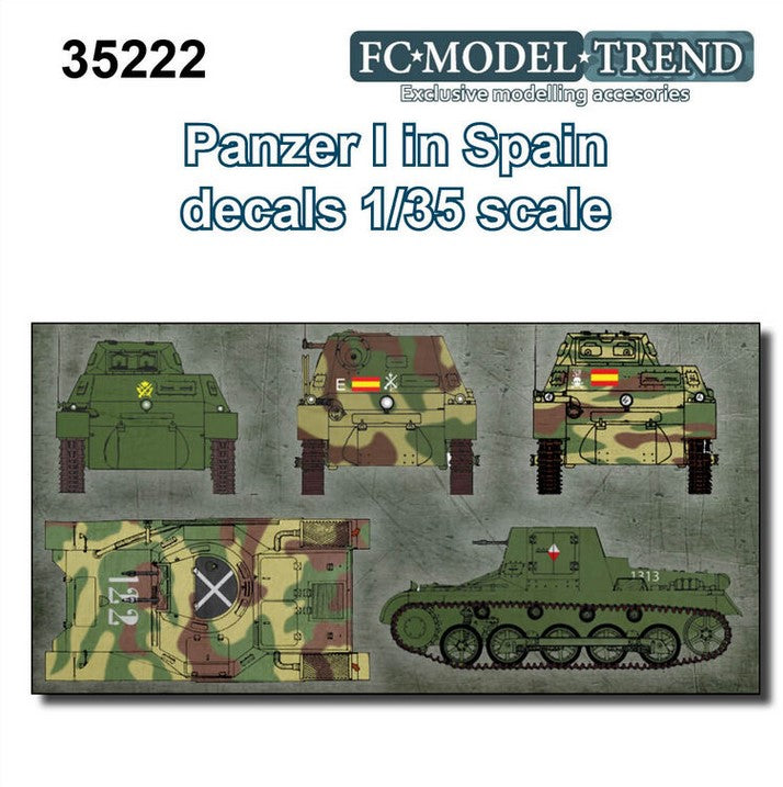 FC MODEL TREND (1/35) Calcas Panzer I en España