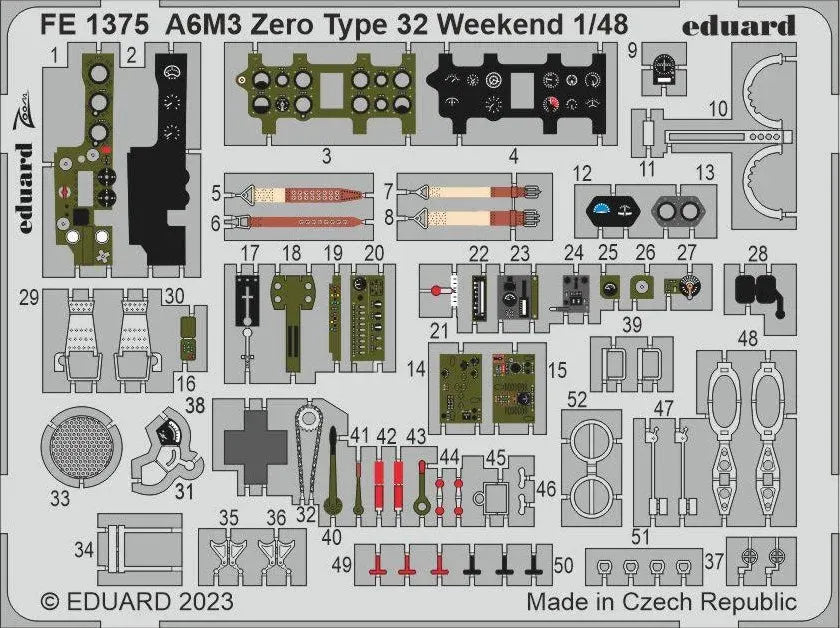 EDUARD (1/48) A6M3 Zero Type 32 Weekend