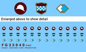 ARCHER (1/35) US 93rd, 96th and 99th Infantry Division uniform patches