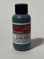 Bote de lavado de 50ml color dark dirt de Flory Models