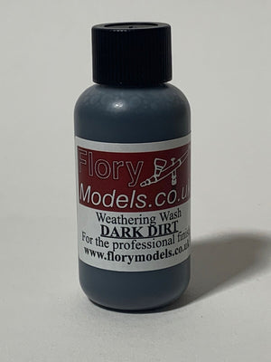 Bote de lavado de 50ml color dark dirt de Flory Models