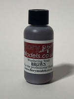 Bote de lavado de 50ml color brown de Flory Models