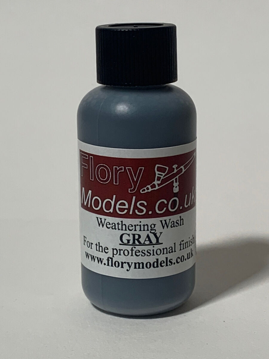 Bote de lavado de 50ml color gray de Flory Models