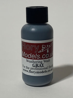 Bote de lavado de 50ml color gray de Flory Models
