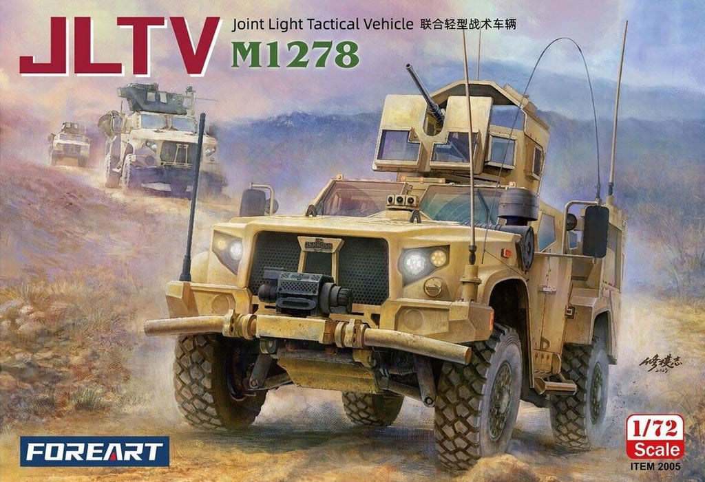 FOREART (1/72) M1278 JLTV - Joint Light Tactical Vehicle