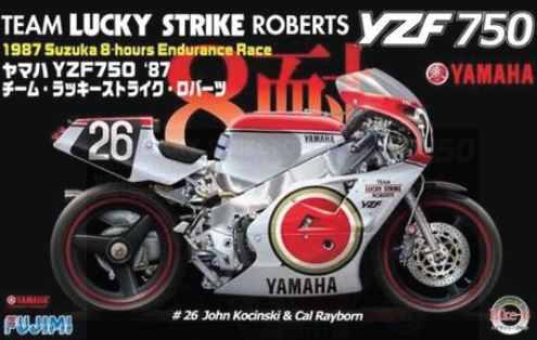FUJIMI (1/12) Team Lucky Strike Yamaha YZF750
