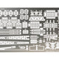Fotograbados de la maqueta del crucero pesado japonés Tone en escala 1:350 de Tamiya con referencia 78024