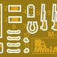 Fotograbados de la maqueta del tractor Raupenschlepper OST ROS 01 Mid Production en escala 1:35 de Miniart referencia 35480