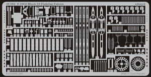 Fotograbados para exteriores de cabina F-16CJ Block 50 para Tamiya 1:48 Eduard 49383