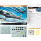 Contenido de la caja de la maqueta del caza alemán Fw-190 A7 en escala 1:48 de Edurad referencia 82138